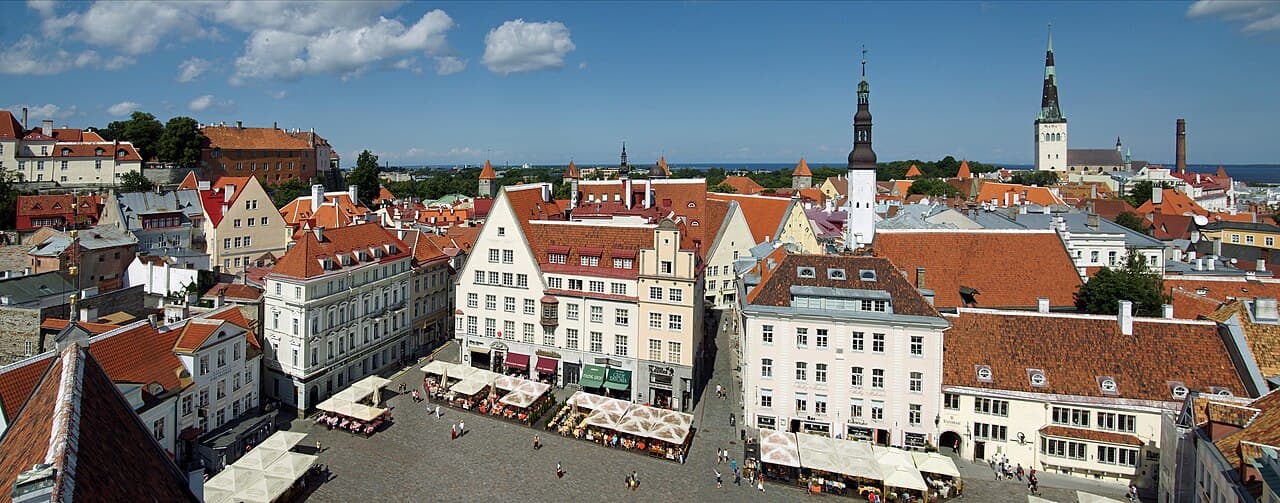 Town Hall Square in Tallinn